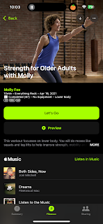 Apple Fitness Molly