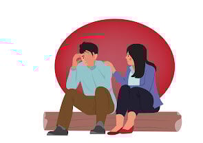 Comfort of a friend