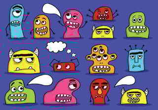 CuteMonsterHeads