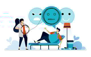 Man at doctors