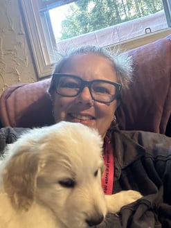 Me and puppy