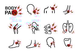 body pain icons