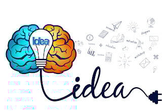 brain lightbulb