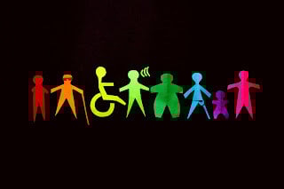 rainbow disability